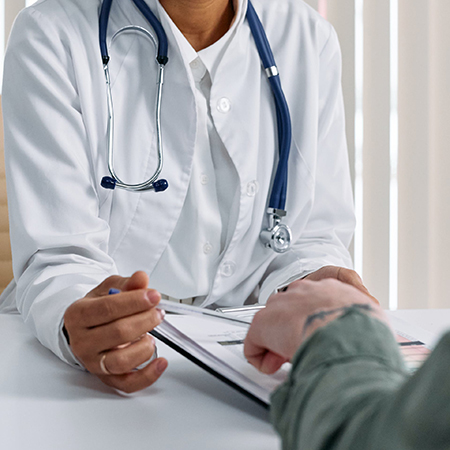 Reference materials for patients (or their caretakers) dealing with a specific condition or illness.
