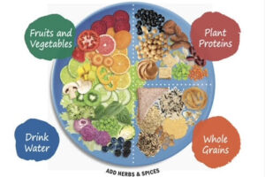Whole Food PLant Based Plate For Children & Tweens