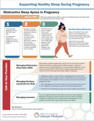Pregnancy: Supporting Healthy Sleep During Pregnancy