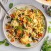 Cauliflower Sweet Potato Couscous Salad