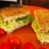 Tofu egg salad