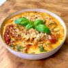 Tortellini Soup with Creamy Tomato and Spinach